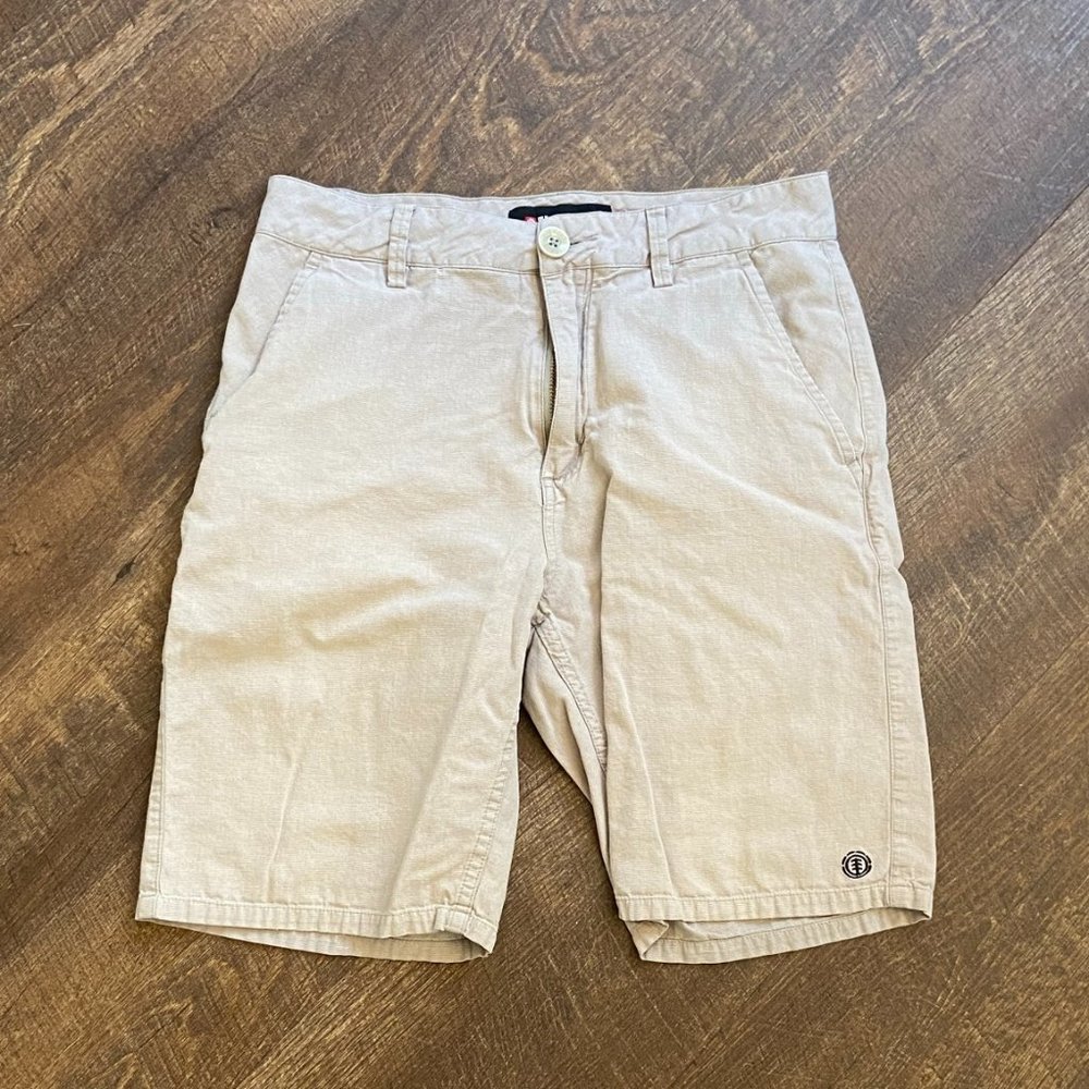 Element Khaki Shorts - Size 28 - Picture 2 of 7